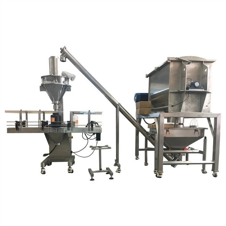 Powder Filling Machine And Mixing