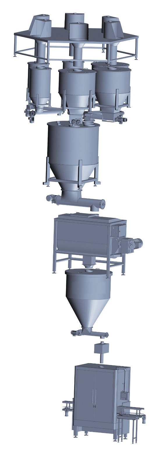Weighing And Dosing Systems Conveying Powders